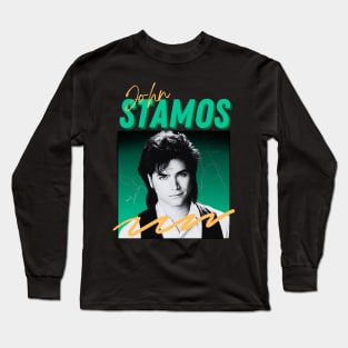 John stamos***original retro Long Sleeve T-Shirt